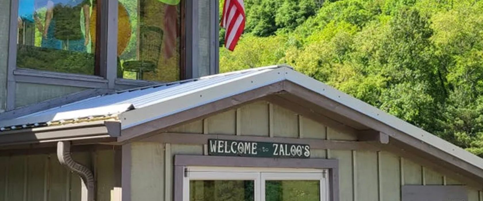 a sign on the side of a building